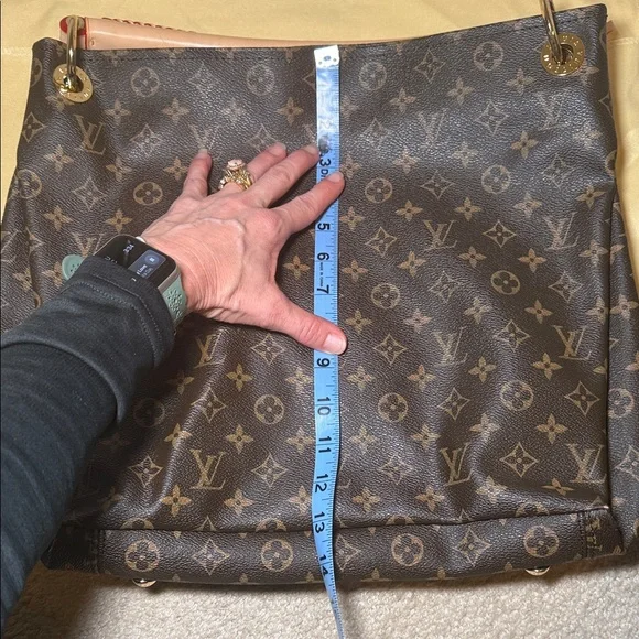 Louis Vuitton Dark Brown Monogram Shoulder Bag - Picture 11 of 11